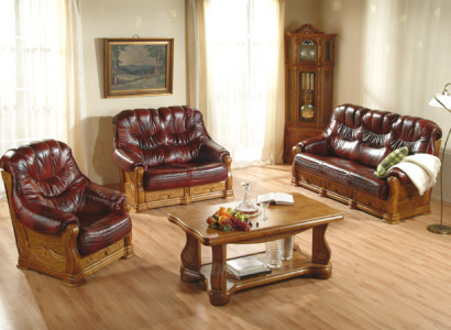 Sofagarnitur 3+2+1 Sitzer Klassischer Wohnlandschaft Couchen Sofas Polster